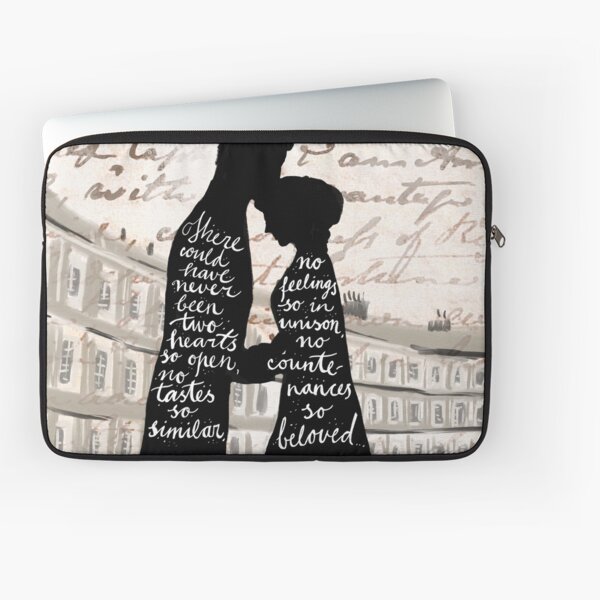 Persuiasion Anne and Captain Wentworth Laptop Sleeve