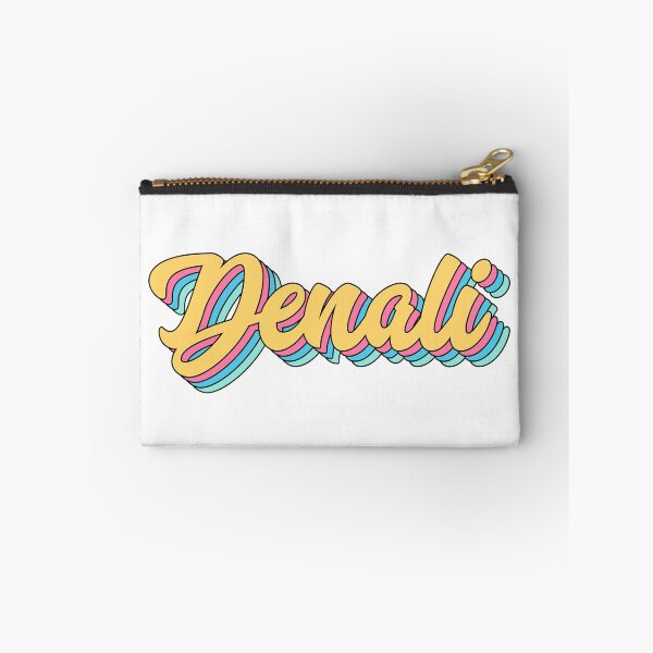 Artikelvorschau, Denali Retro Yellow Script entworfen und verkauft von modeoftravel.