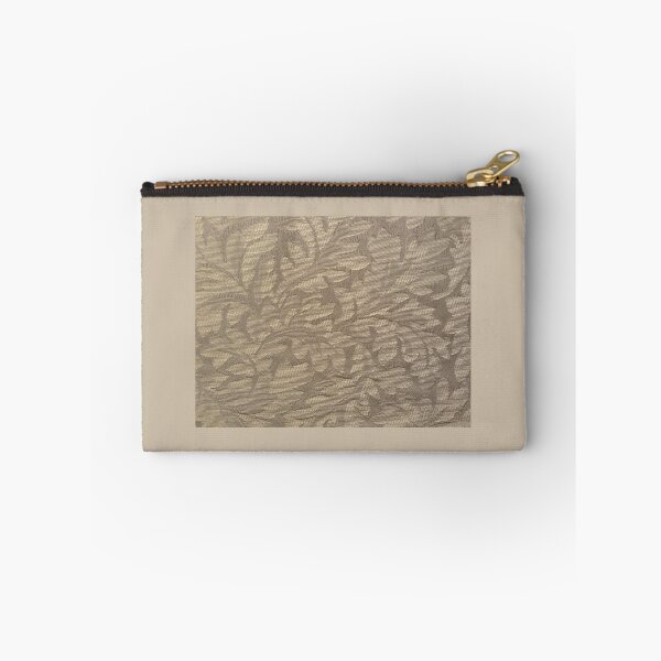 Item preview, Leafy Elegance Damask Pattern - Tan designed and sold by ArtByDrax.