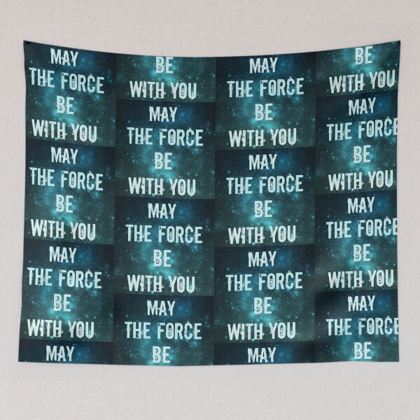 Item preview, May the force be with you.  designed and sold by silviasunflower.