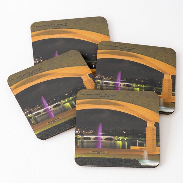 Item preview, Bond University coaster image 1 designed and sold by flexigav.