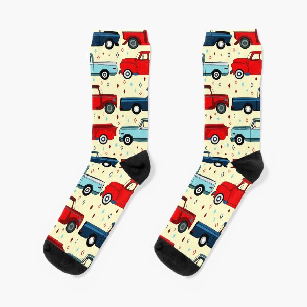 Item preview, Winter Vintage Trucks  designed and sold by TigaTiga.