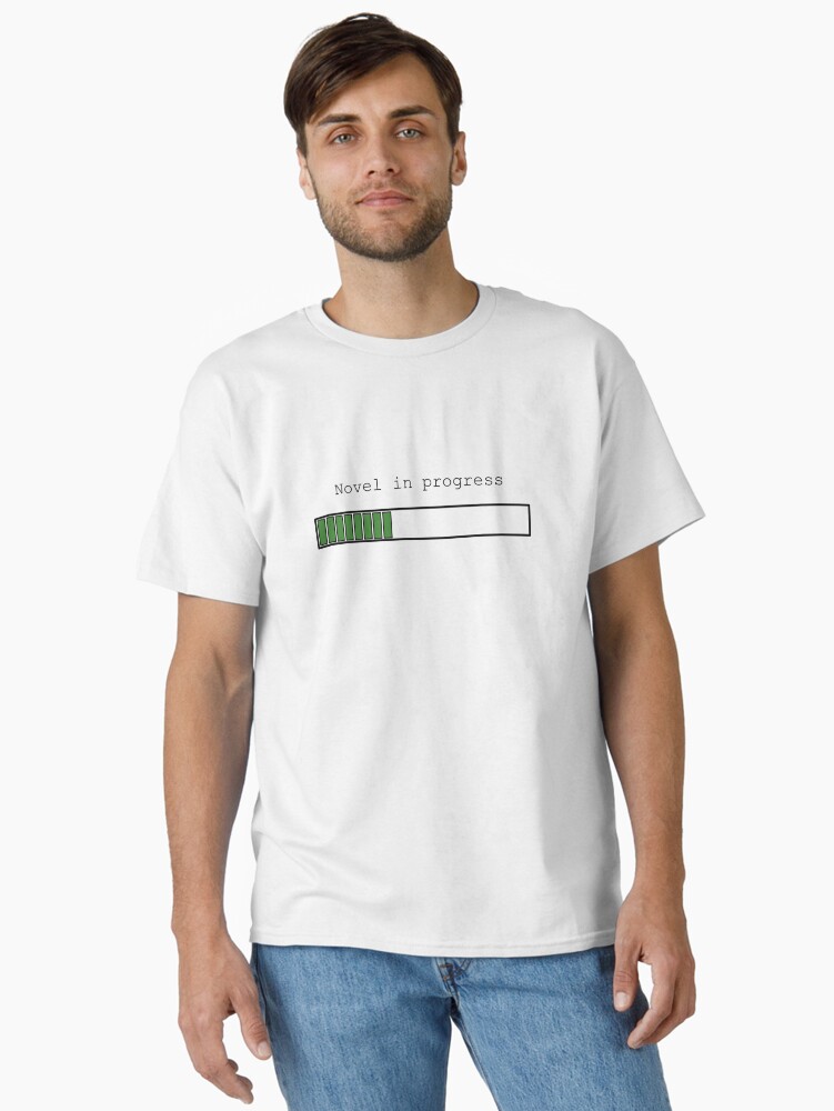 Thumbnail 1 von 7, Classic T-Shirt, Roman in Arbeit designt und verkauft von Potions.