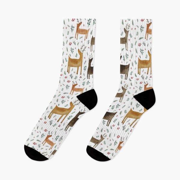 Item preview, Christmas Reindeers in the Forest designed and sold by ChristyBloom.