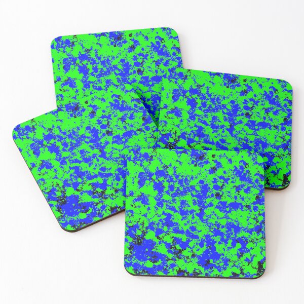 Item preview, Impresión radiactiva de salpicaduras de pintura designed and sold by OmegaOnyx.