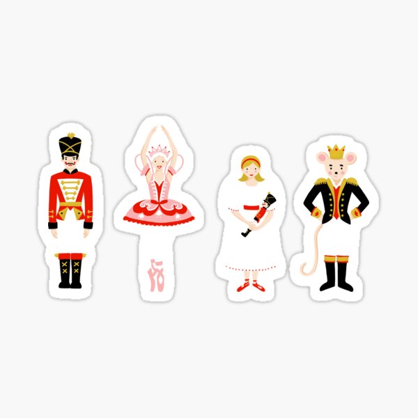 nutcracker ballet stickers