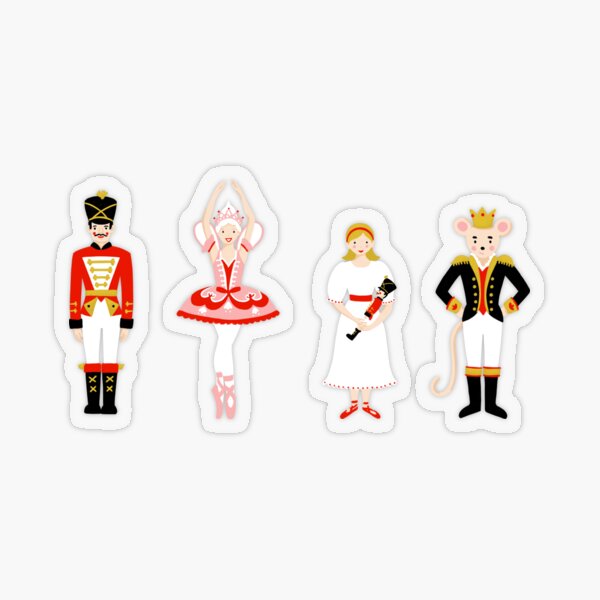 Nutcracker on sale ballet stickers