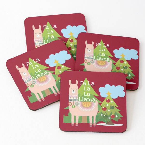 Item preview, FA LA LA LA Llama designed and sold by Rebecca Stuart-Milgate.