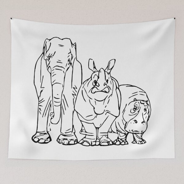Item preview, safari gang animals designed and sold by Animalhead.