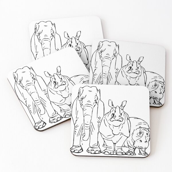 Item preview, safari gang animals designed and sold by Animalhead.