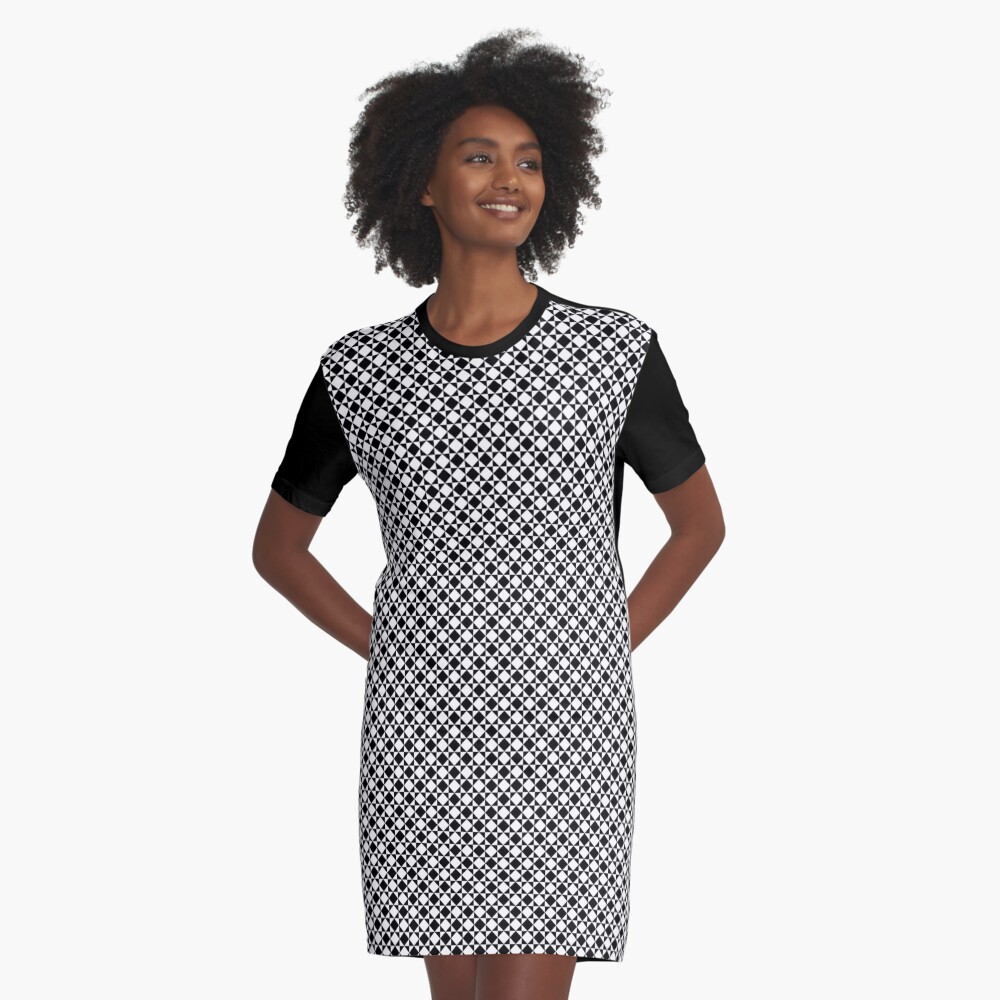 Item preview, Graphic T-Shirt Dress designed and sold by kinkatstyle.