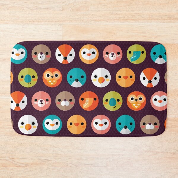 Item preview, Smiley Faces - Cute Animal Faces designed and sold by Daisy Beatrice.