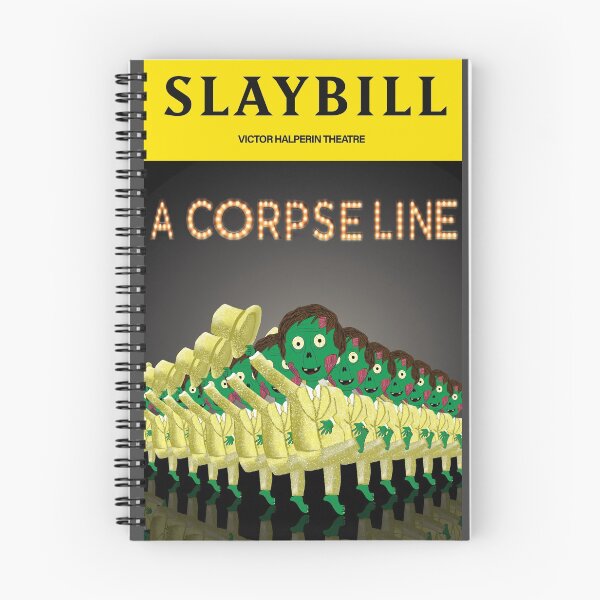 Item preview, Broadway Zombie A Corpse Line Slaybill designed and sold by John Raymond Barker.