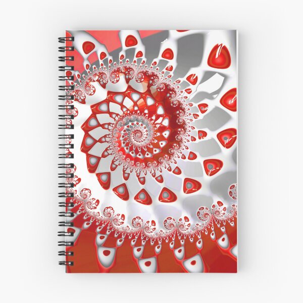 Item preview, Red Spiral Stunner designed and sold by Elisabeth Lucas.