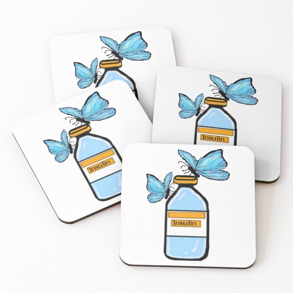 Item preview, Butterflies and Insulin  designed and sold by CatGirl101.