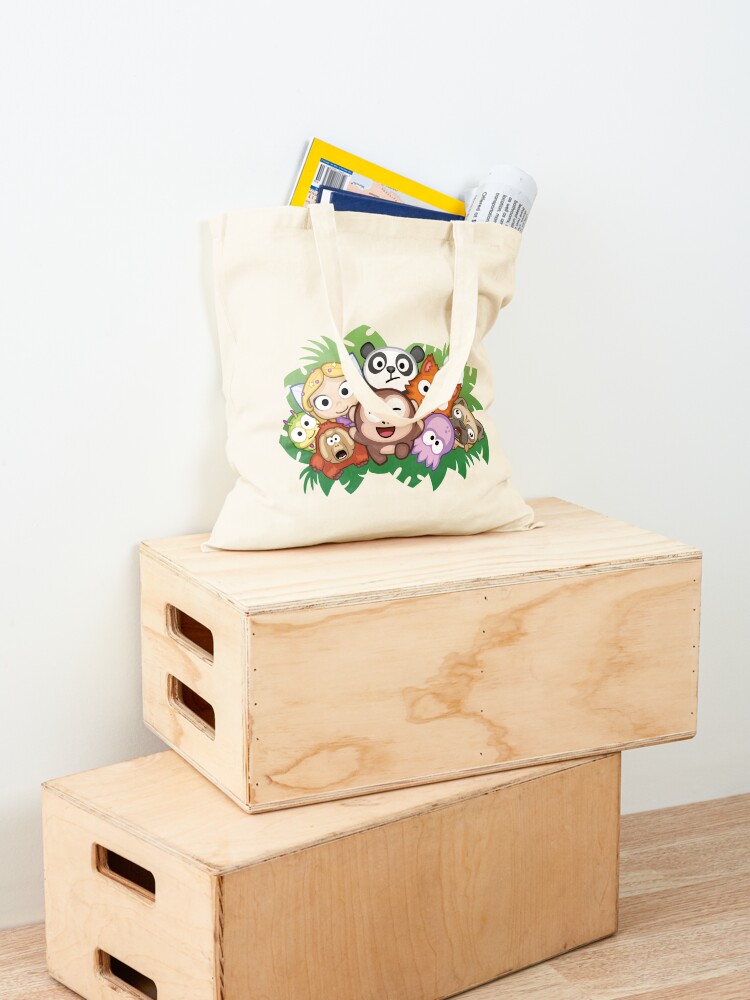 Sling Kong Monkey and Friends Tote Bag for Sale by ProtostarGames