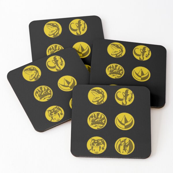 Item preview, MMPR Ranger Coins designed and sold by mapreduce.