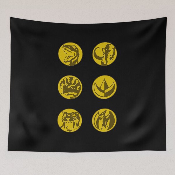 Item preview, MMPR Ranger Coins designed and sold by mapreduce.
