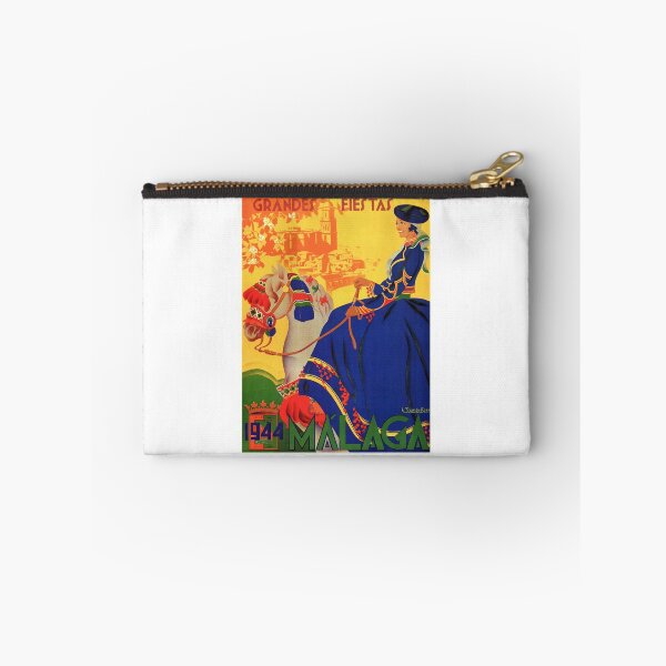 Item preview, 1944 Malaga Grandes Fiestas Spain Travel Poster designed and sold by retrographics.