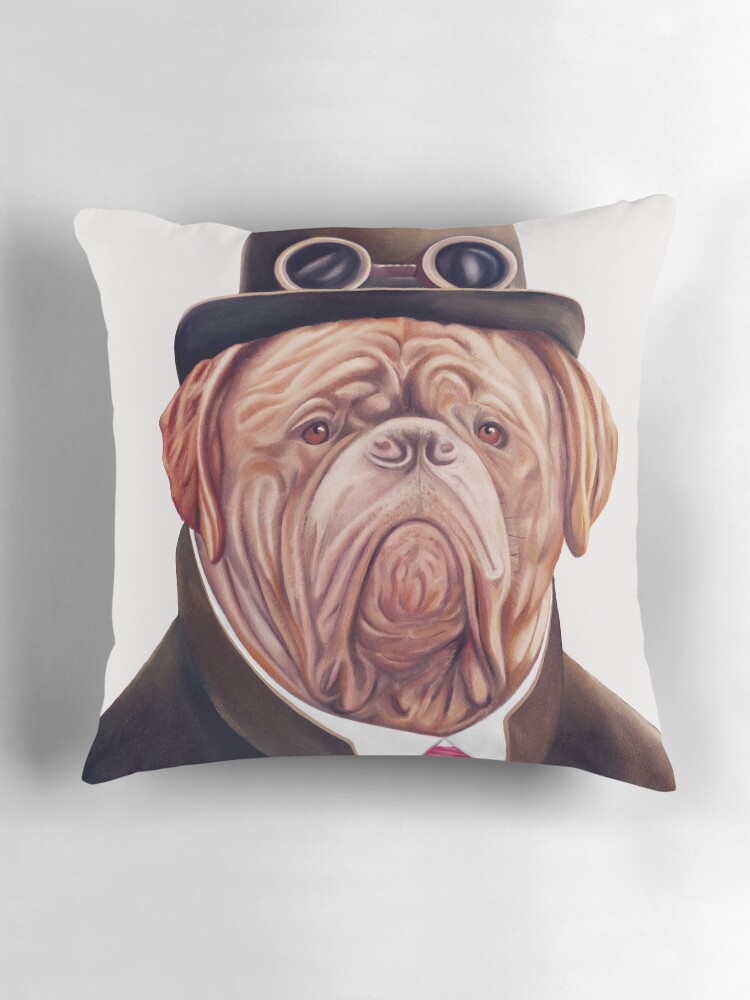 Thumbnail 3 of 4, Pillow, Dogue De Bordeaux designed and sold by AnimalCrew.