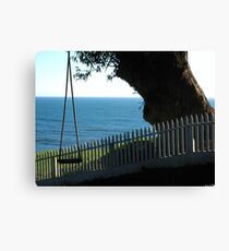 " Children Played Here " Canvas Print