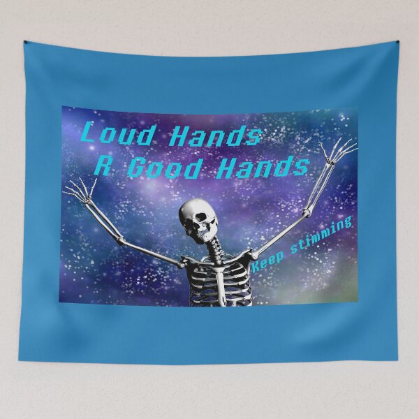 Item preview, Loud Hands - in SPACE designed and sold by LunarDragoon.