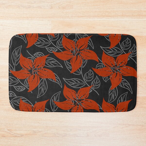 Item preview, Vintage Red Floral Pattern designed and sold by little-lassie.