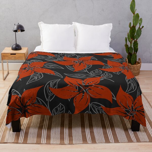 Item preview, Vintage Red Floral Pattern designed and sold by little-lassie.