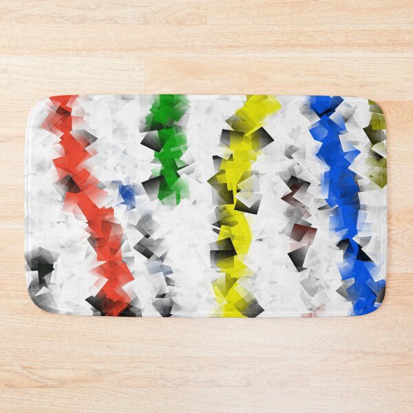 Item preview, Colored Square Lines designed and sold by Jeremy Crotty.