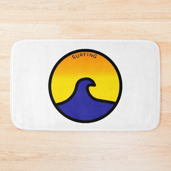 Item preview, Surfing Wave (sunset) designed and sold by Jeremy Crotty.