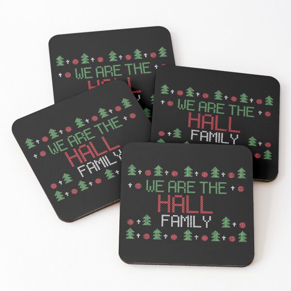Item preview, We are The Hall Christmas Family designed and sold by elhefe.