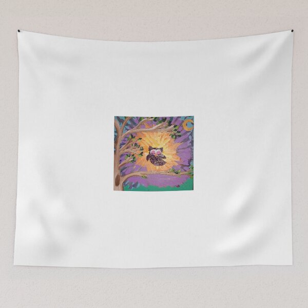 Item preview, Tie Dye Sunset Owl designed and sold by Oregon333.