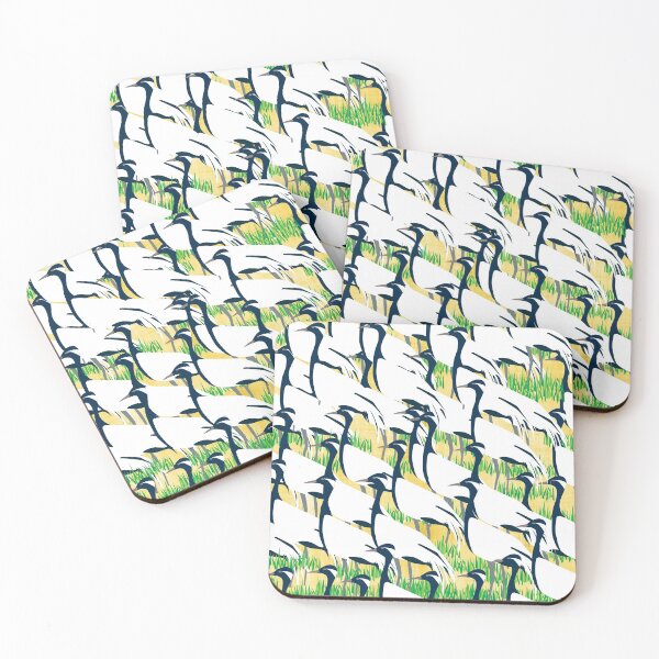 Item preview, Damsels of the Sky- Flock of Demoiselle Cranes designed and sold by winkeltriple.