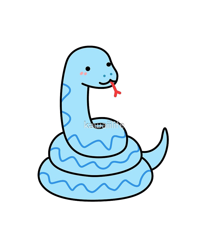 "Kawaii Snake" by kawaiilife Redbubble