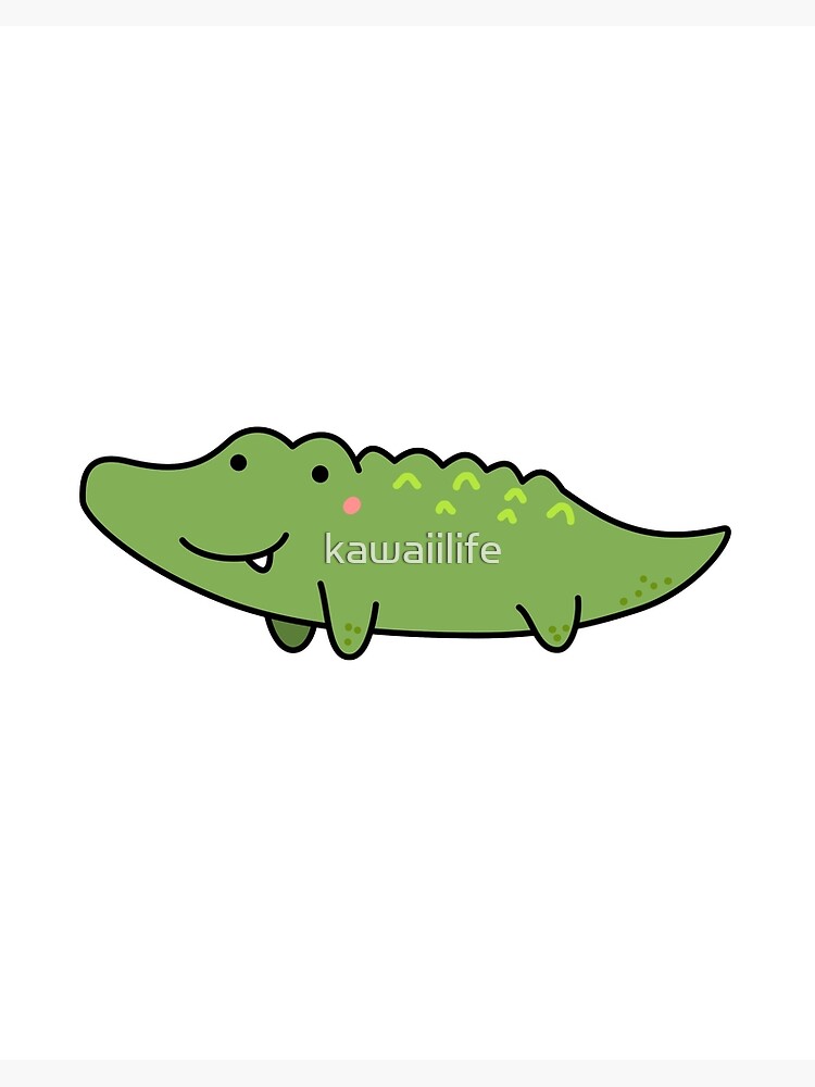 Kawaii Crocodile