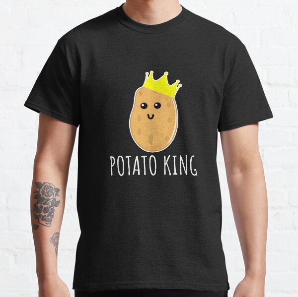 Potato King - Cadeau drôle de pomme de terre T-shirt classique