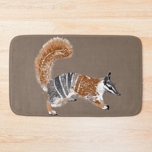 Item preview, Numbat (Myrmecobius fasciatus) on brown designed and sold by ChrissyWild.