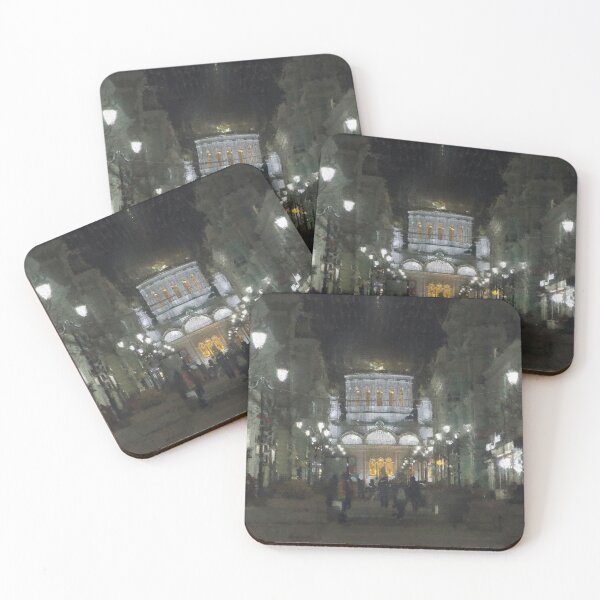 Item preview, Soborny (Cathedral) Lane by a November night designed and sold by Nikolay Semyonov.