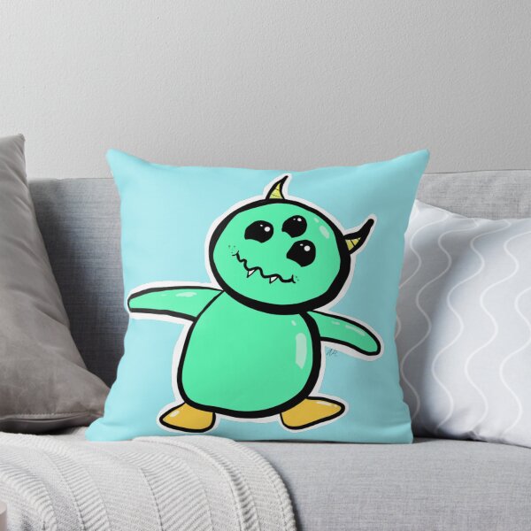 Item preview, Happy Green Monster designed and sold by AveyIsWeird.