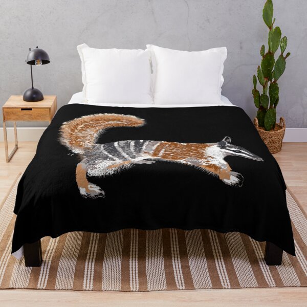 Item preview, Numbat (Myrmecobius fasciatus) on black designed and sold by ChrissyWild.