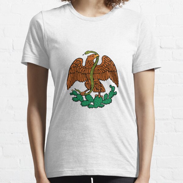color águila mexicana Camiseta esencial