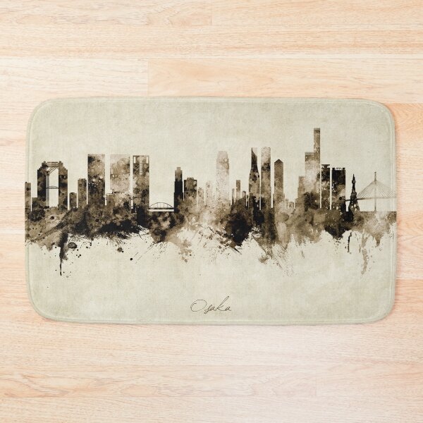Item preview, Osaka Japan Skyline designed and sold by ArtPrints.