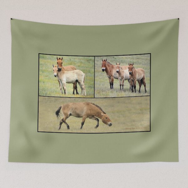 Item preview, Mongolian Wild Horses designed and sold by Geoffrey Higges.