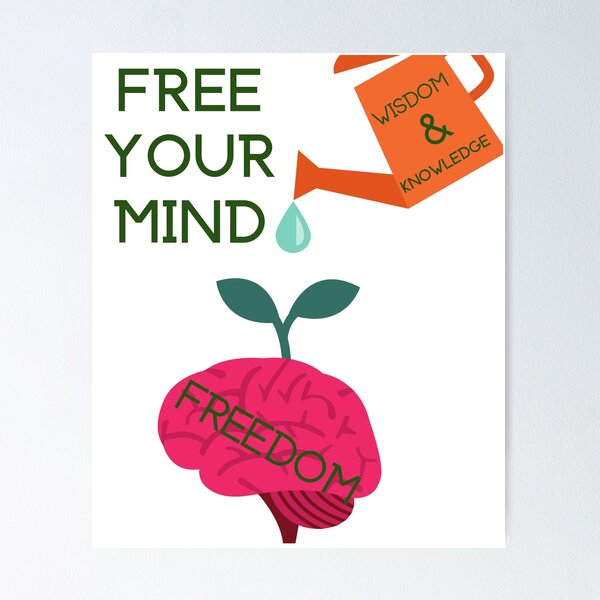 Item preview, Free Your Mind Inspired from Wisdom & Knowledge  designed and sold by Dwain39.