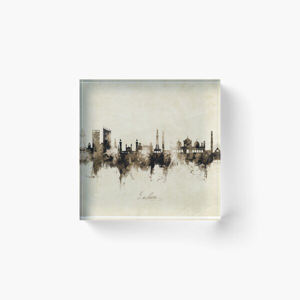 Item preview, Lahore Pakistan Skyline designed and sold by ArtPrints.
