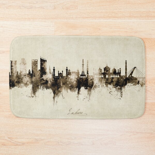 Item preview, Lahore Pakistan Skyline designed and sold by ArtPrints.