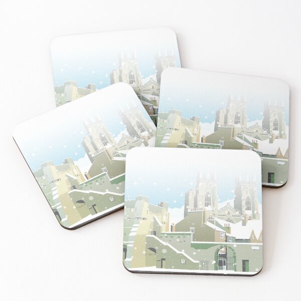 Item preview, York in snow designed and sold by Richard O'Neill Art.