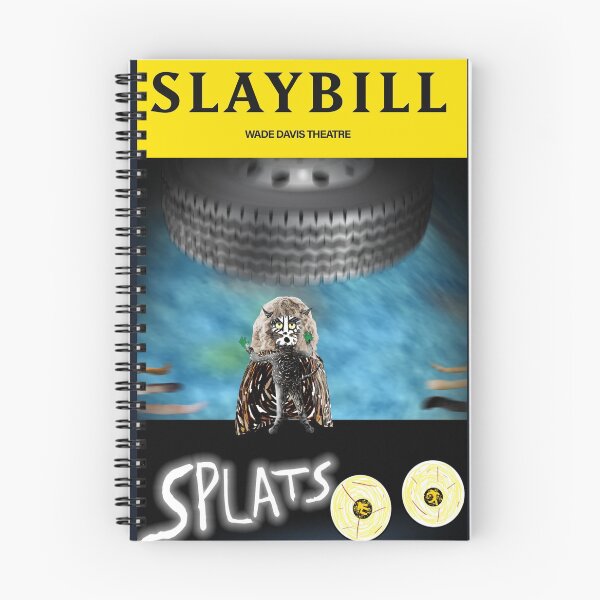Item preview, Broadway Zombie Splats Slaybill designed and sold by John Raymond Barker.
