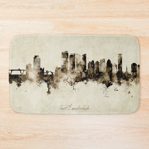 Item preview, Fort Lauderdale Florida Skyline designed and sold by ArtPrints.