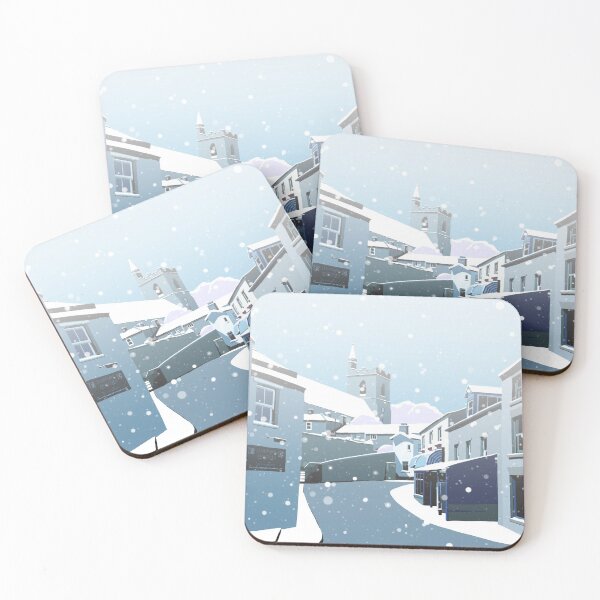 Item preview, Hawes in snow designed and sold by Richard O'Neill Art.